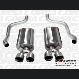 Chevrolet Corvette Exhaust System - Corsa Performance - C6 6.2L - Axle Back